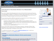 Tablet Screenshot of medicaldatamgt.com